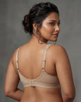 Non Padded Non Wired Stretch Cotton Full Coverage T-shirt Bra