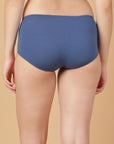 Mid Rise Cotton Hip Hugger Brief with Shiny Edge Waist (Pack of 3)