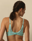 Medium Coverage Padded Non Wired Printed Bra