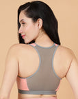 Seamless Padded Racerback Sports Bra