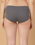 Mid Rise Cotton Hip Hugger Brief with Shiny Edge Waist (Pack of 3)