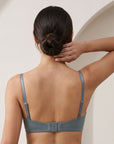 Lightly Padded Full Coverage Bra with Breezy Mesh Detail