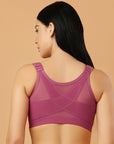 Front Closure Full Coverage Non Padded Non Wired Bra