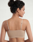 Seamless Cloud Soft Slip-on Lounge Bra with Detachable Straps