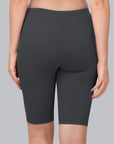 Solid Polyamide Spandex Knee Length Cycling Shorts
