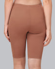 High Waist Anti-Chafe Knee Length Cycling Shorts