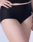 SOIE Woman - Seamless Mid waist Full Coverage Brief with No Visible Panty Line - Panty -for Women