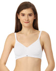 SOIE Woman - Non Padded Non Wired Full Coverage Cotton Spandex Encircled T-shirt Bra - -for Women