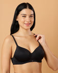 Padded Non wired Full Coverage T-shirt Bra