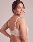 Full Coverage Padded Non-Wired High Impact Cotton Sports Bra