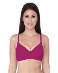 SOIE Woman - Medium Coverage Non Padded Non Wired Cotton Bra - Bra -for Women