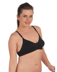 SOIE Woman - Medium Coverage Non Padded Non Wired Cotton Bra - Bra -for Women