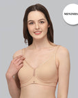 SOIE Woman - Full Coverage Minimizer Non Padded Non Wired Bra - Bra -for Women