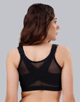 SOIE Woman - Front Closure Full Coverage Non Padded Non Wired Bra - Bra -for Women