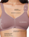SOIE Woman - Full coverage Non padded Non wired Bra - Bra -for Women