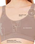 SOIE Woman - Non Padded Non Wired Full Coverage Minimizer T-shirt Bra - Bra -for Women