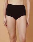 High Rise Full Coverage Cotton Spandex Boyshorts (Pack of 2)