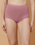 High Rise Full Coverage Cotton Spandex Boyshorts (Pack of 2)