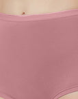 High Rise Full Coverage Cotton Spandex Boyshorts (Pack of 2)