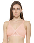 SOIE Woman - Full coverage cross over non padded non wired bra - Bra -for Women