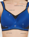 SOIE Woman - Full Coverage High Impact Padded Non Wired Sports Bra - Sports Bra -for Women