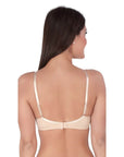 SOIE Woman - Semi Coverage Non Padded Non wired Cross Over Seamless Bra (PACK OF 2) - -for Women