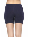 SOIE Woman - Solid Cotton Spandex Cycling Shorts - -for Women