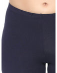 SOIE Woman - Solid Cotton Spandex Cycling Shorts - -for Women