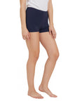 SOIE Woman - Solid Cotton Spandex Cycling Shorts - -for Women