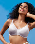 SOIE Woman - Ultra-Lightly Padded Non Wired Full Coverage Bra with Spacer Cups - Bra -for Women