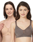 SOIE Woman - Full Coverage Minimizer Non Padded Non Wired Bra - Bra -for Women