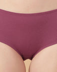 Mid Rise Cotton Hip Hugger Brief with Shiny Edge Waist (Pack of 3)