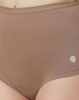 High Rise Full Coverage Cotton Spandex Boyshorts (Pack of 2)