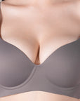 SOIE Woman - Padded Full Coverage Seamless T-shirt Bra with Invisible Flexi Underwire - Bonded Bra -for Women