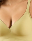 SOIE Woman - Padded Non wired Medium Coverage Seamless T-shirt Bra - Bonded Bra -for Women