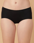 Tummy Smoothing High Rise Full Coverage Cotton Brief with Shiny Edge