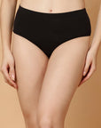 Tummy-Smoothing High Waist Cotton Briefs – Pack of 3