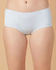 Mid Rise Cotton Hip Hugger Brief with Shiny Edge Waist (Pack of 3)