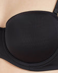 SOIE Woman - Medium Coverage Padded Wired Multiway Strapless Bra with Detachable Straps - Bra -for Women