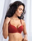 Medium Coverage Padded Wired Lace Bra