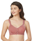 SOIE Woman - Full Coverage Non Padded Wired Lace Bra - Bra -for Women