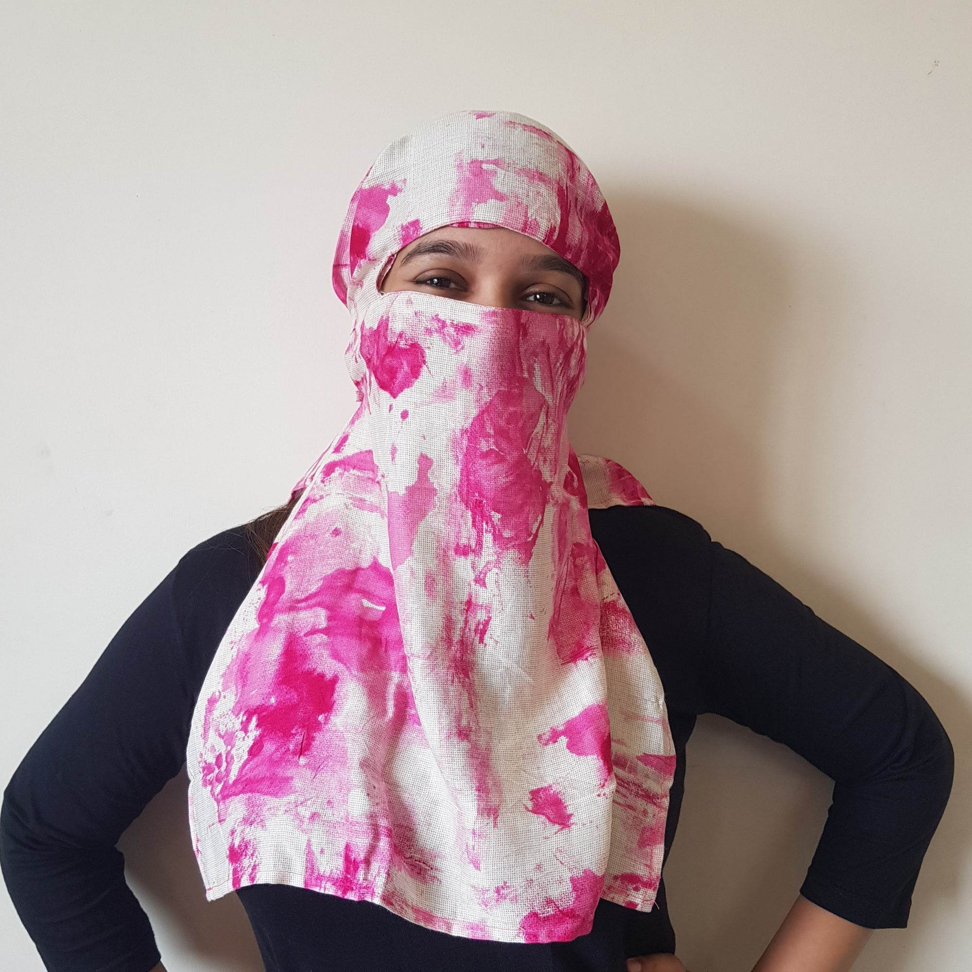 Sun Protection Wrap A Scarf Around Your Face How To Wrap Your Face