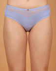 Mid Rise Medium Coverage Lacy Brief Panty