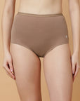 High Rise Full Coverage Cotton Spandex Boyshorts (Pack of 2)