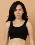 Medium Impact Non Padded Non Wired Long Line Sports Bra
