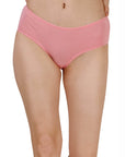 SOIE Woman - High Coverage Mid Rise Solid Cotton Brief Panty Combo (Pack of 2) - Panty -for Women