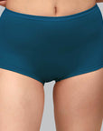 SOIE Woman - High Rise Full Coverage Cotton Spandex Boyshorts (Pack of 2) - Panty -for Women