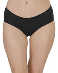 SOIE Woman - High Coverage Mid Rise Solid Cotton Brief Panty Combo (Pack of 2) - Panty -for Women