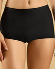 SOIE Woman - Seamless Mid Waist Full Coverage Boy Shorts with No Visible Panty Line - Panty -for Women