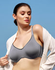 SOIE Woman - Non Padded Wired Full Coverage Minimiser Bra - Bra -for Women